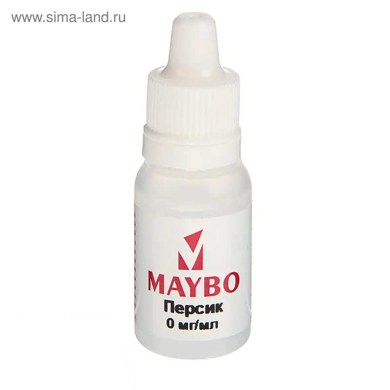 Жидкость для многоразовых ЭИ Maybo, персик, 0 мг, 10 мл