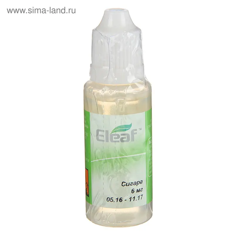жидкость для многоразовых ЭИ Eleaf, 20 мл, 6 мг (Сигара )