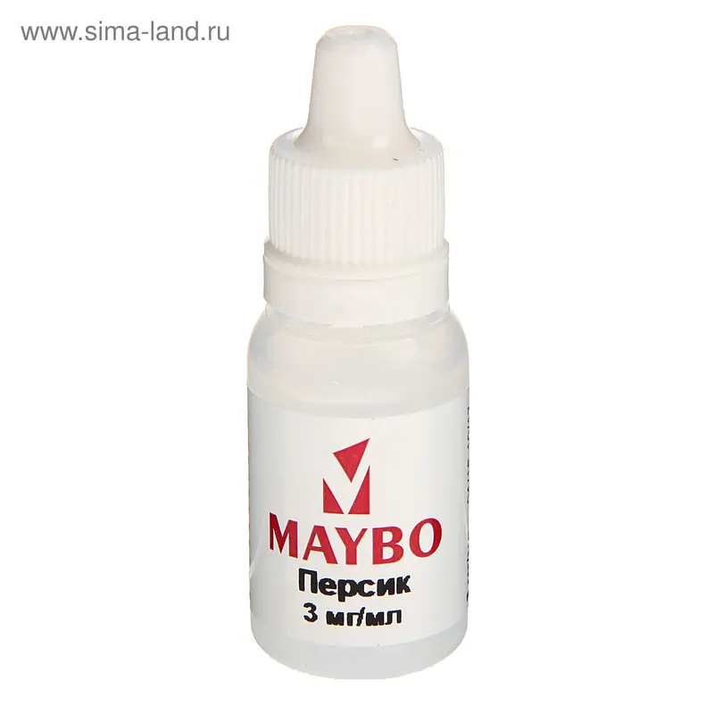 Жидкость для многоразовых ЭИ Maybo, персик, 3 мг, 10 мл