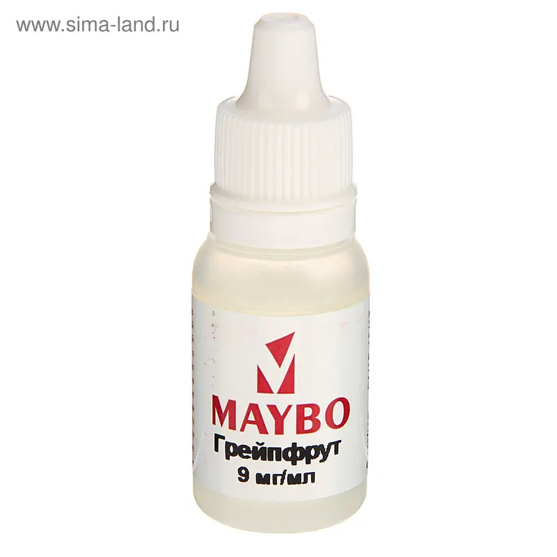 Жидкость для многоразовых ЭИ Maybo, грейпфрут, 9 мг, 10 мл