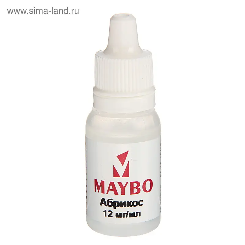 Жидкость для многоразовых ЭИ Maybo, абрикос, 12 мг, 10 мл