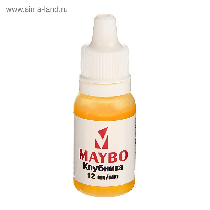 Жидкость для многоразовых ЭИ Maybo, клубника, 12 мг, 10 мл