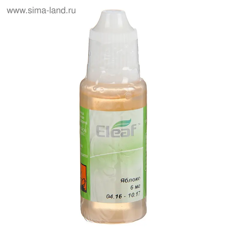 жидкость для многоразовых ЭИ Eleaf, 20 мл, 6 мг (Яблоко)