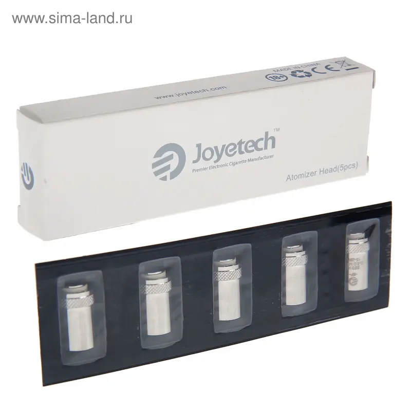 Набор(5шт) сменных испарителей BF SS316(0,6 Ом)(баки CUBIS/eGO AIO/Cuboid Mini)