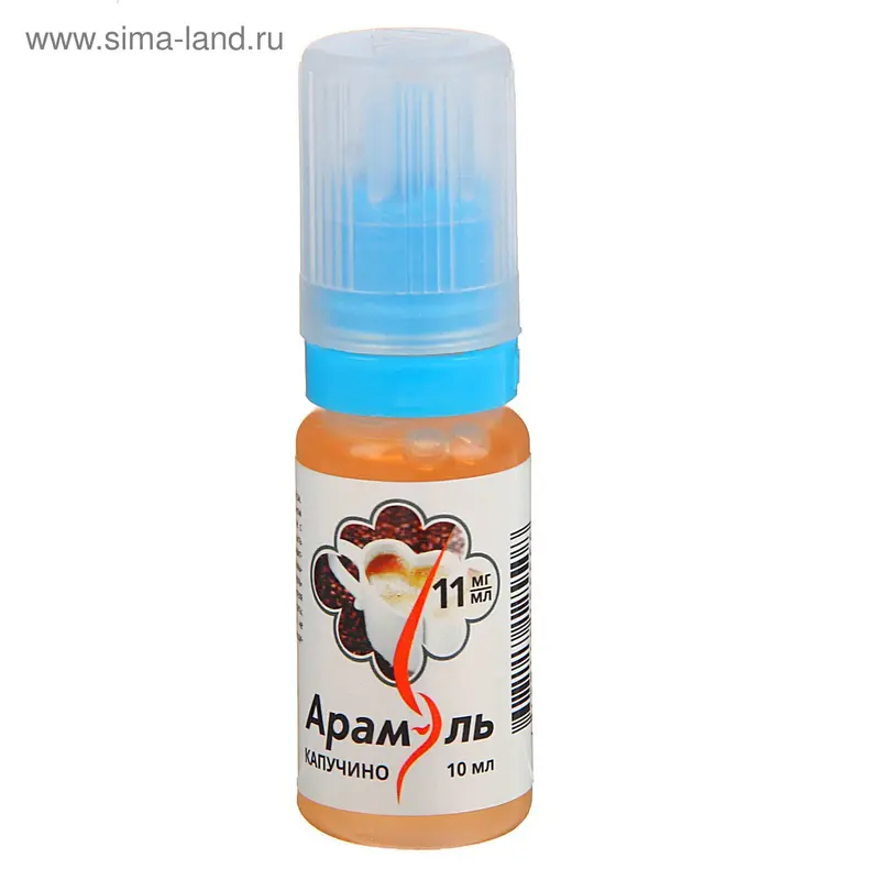 Жидкость для многоразовых ЭИ "Арамель", капучино, 11 мг, 10 мл