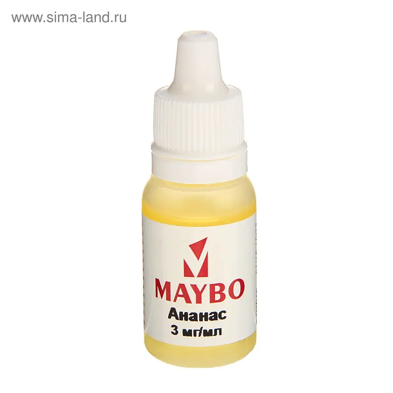 Жидкость для многоразовых ЭИ Maybo, ананас, 3 мг, 10 мл