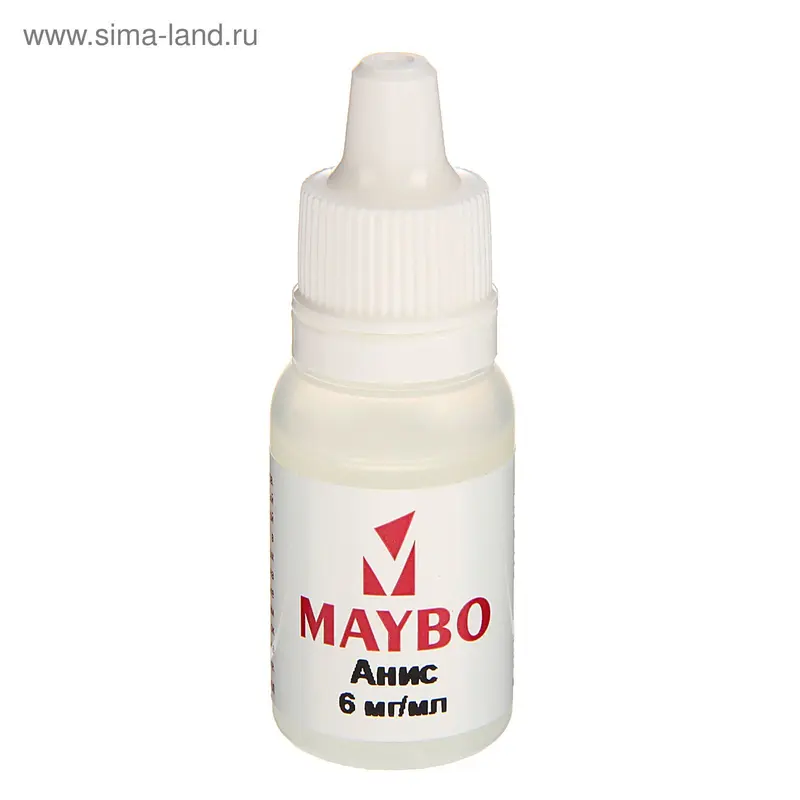 Жидкость для многоразовых ЭИ Maybo, анис, 6 мг