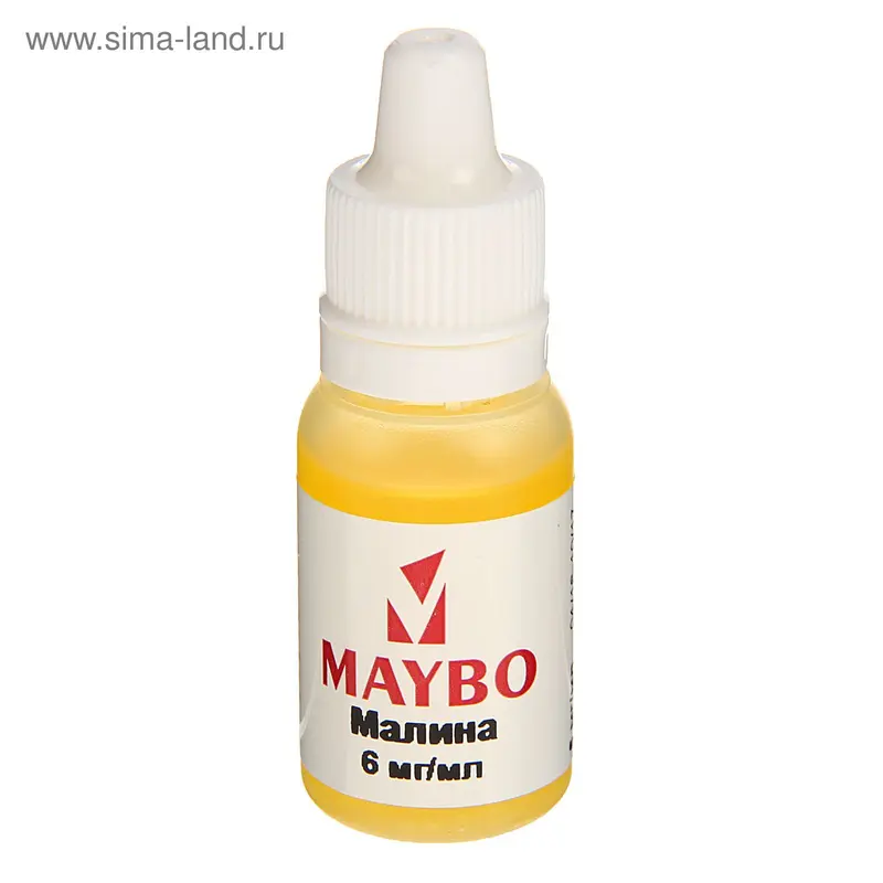Жидкость для многоразовых ЭИ Maybo, малина, 6 мг
