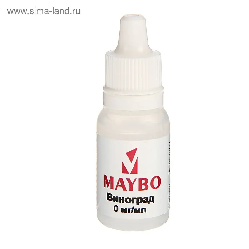 Жидкость для многоразовых ЭИ Maybo, виноград, 0 мг, 10 мл