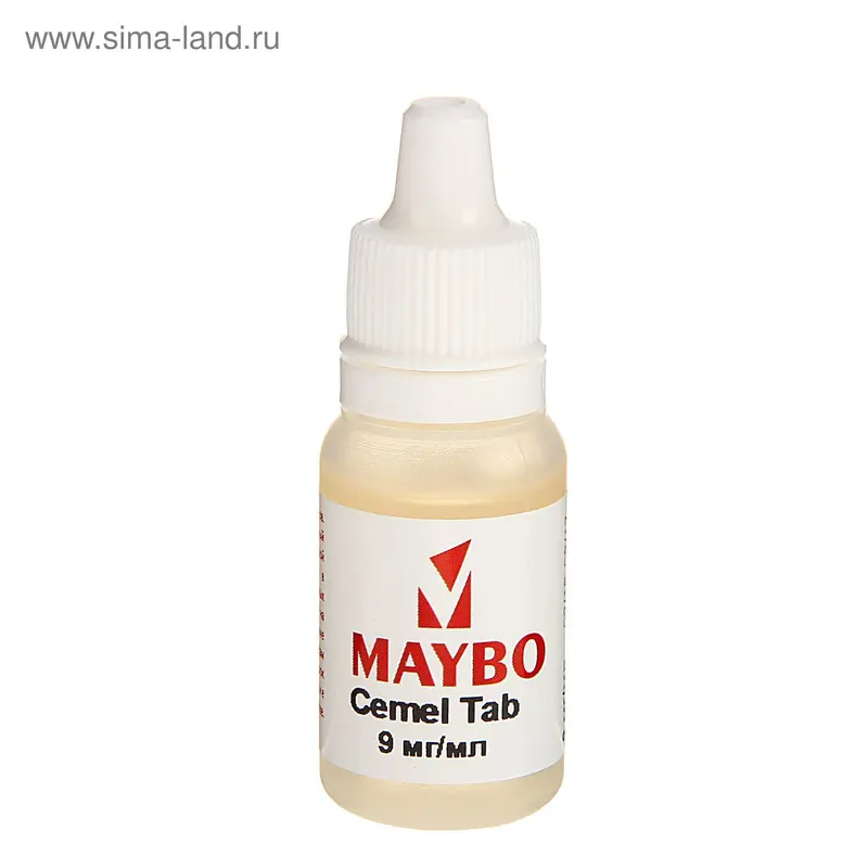 Жидкость для многоразовых ЭИ Maybo, Cemel Tab, 9 мг, 10 мл