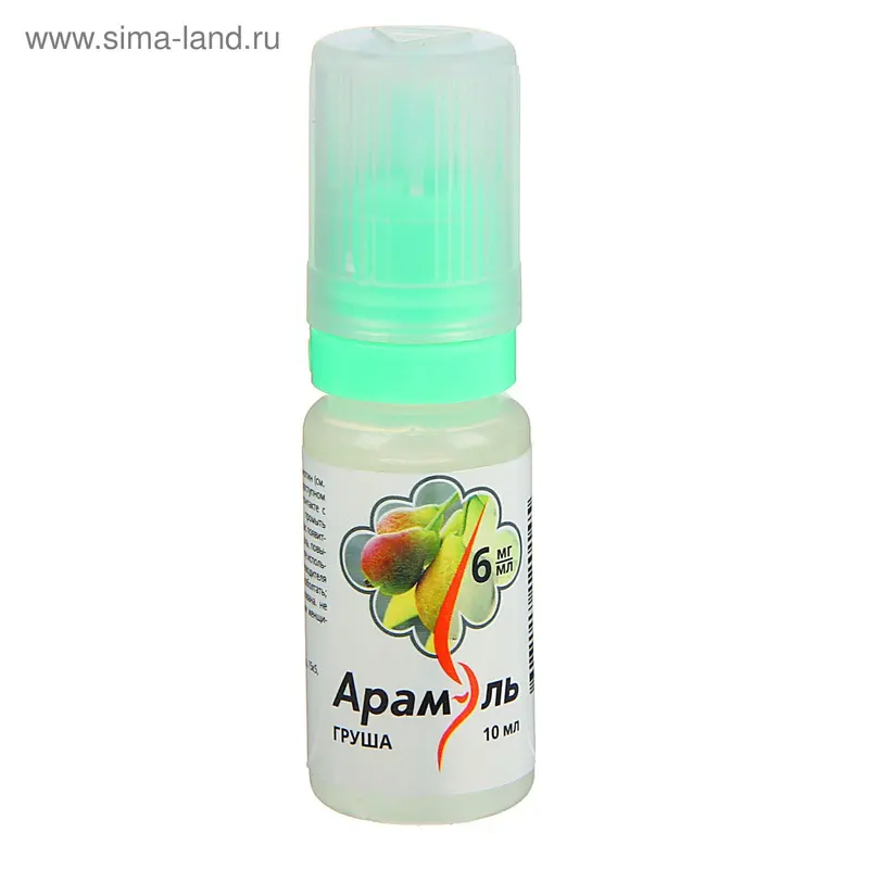 Жидкость для многоразовых ЭИ "Арамель", груша, 6 мг, 10 мл
