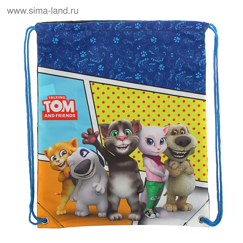 Мешок для обуви 400х350 мм Talking Tom TT16-SB-001