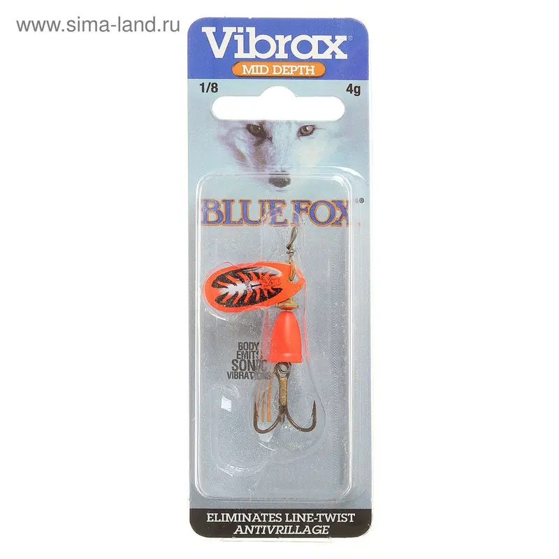 Блесна Blue Fox BFF1/OCW, вес 4 г