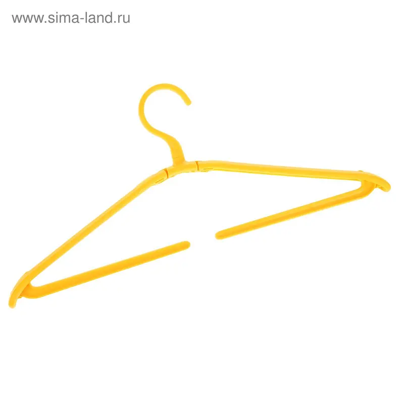 Плечики для одежды складные, размер 44-46, цвет МИКС