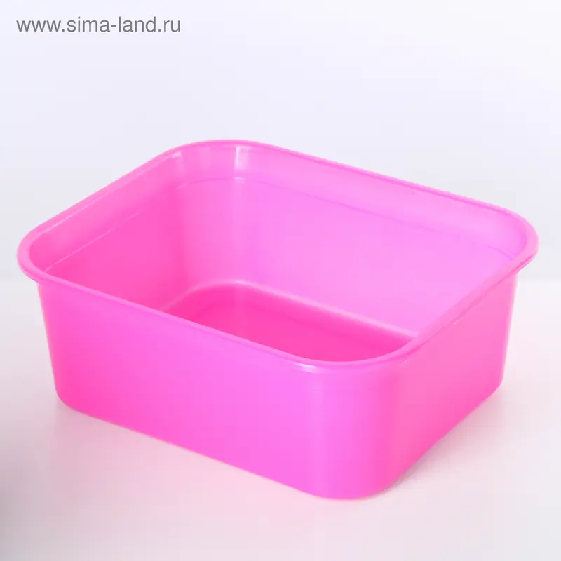 Ёмкость для хранения прямоугольная 6,5 л, цвет МИКС