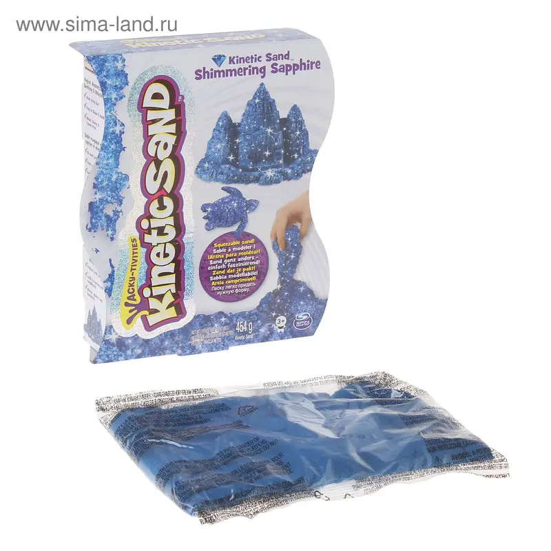 Песок для лепки Kinetic sand "Драгоценные камни", 454 г, МИКС