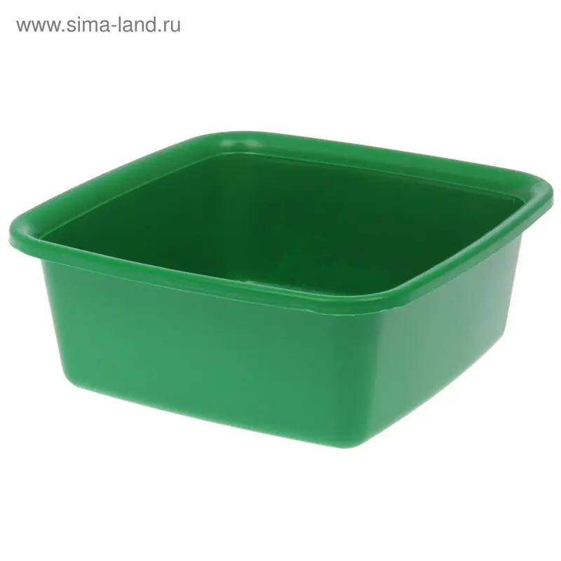 Таз квадратный, 7 л, хозяйственный