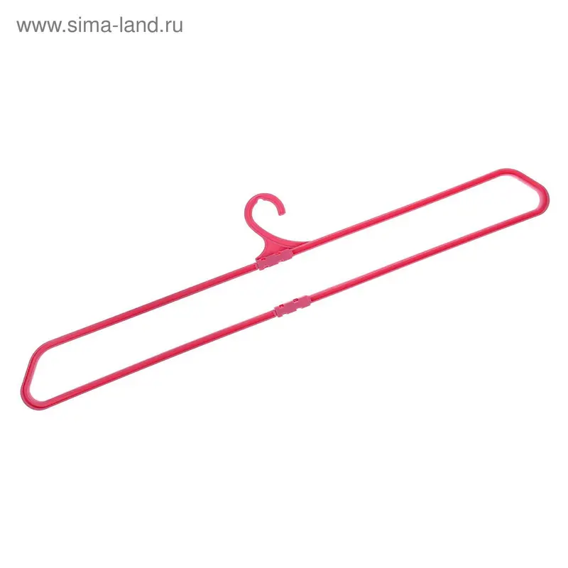 Плечики для одежды, 12,5×41,5(76) см, цвет МИКС