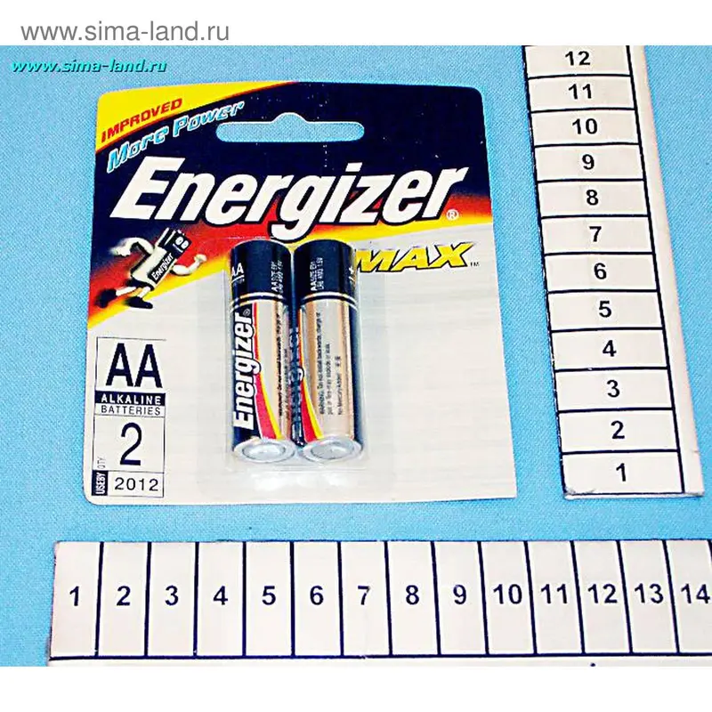 эл. питания ENERGIZER BL2 LR6 AA (2/24шт) (бокс 960 шт)