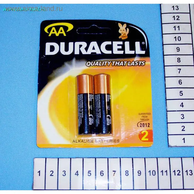 эл. питания DURACEL BL2 LR-6 AA (2/24шт) (96 шт) (бокс 960 шт)