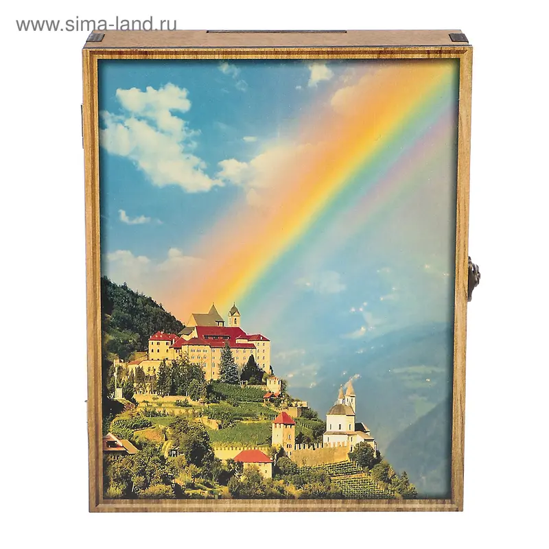 Ключница "Радуга" 20х25х6 см