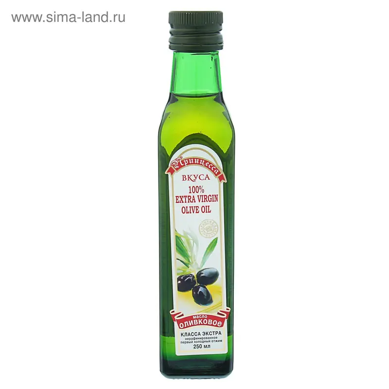 Масло оливковое Принцесса Вкуса" Extra virgin, 250 мл