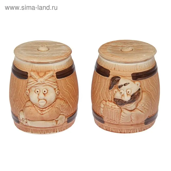 Набор для специй "Дед и баба" 1,2 л
