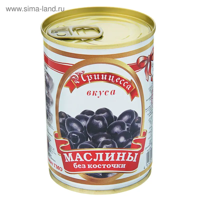 Маслины без косточки ТМ "Принцесса Вкуса", 300 мл