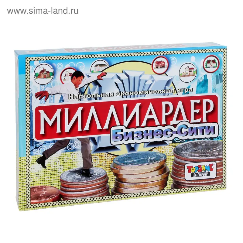 Настольная игра "Миллиардер: Бизнес-Сити"