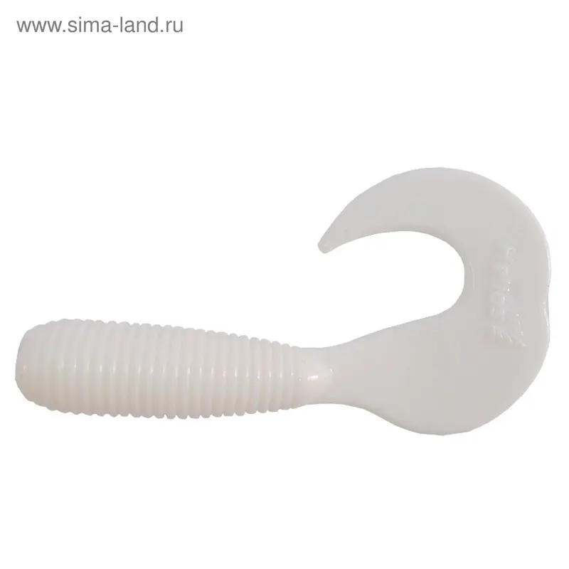 Твистер Helios Credo White, 8.5 см, 7 шт. (HS-11-001)