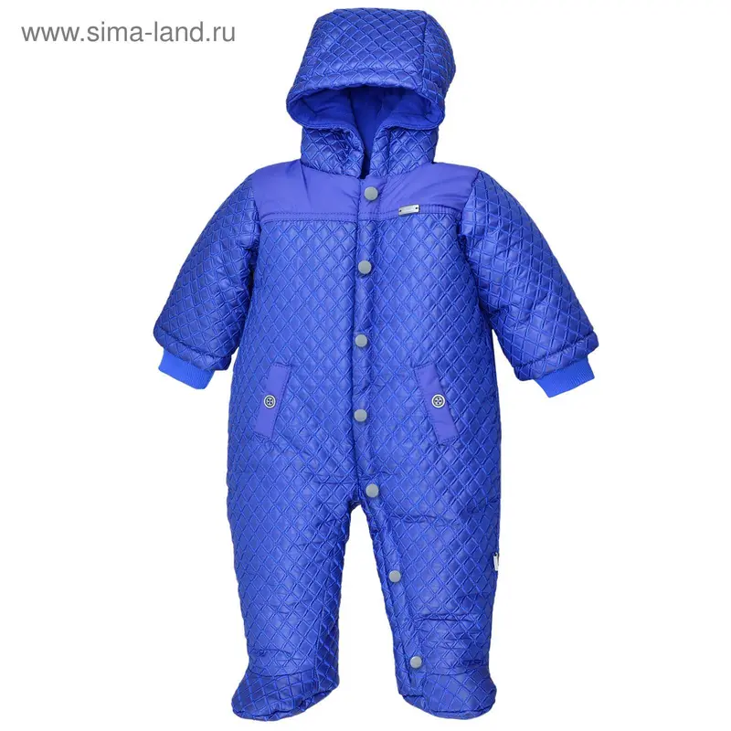 Комбинезон для мальчика, рост 62 см, цвет синий (арт. 658-2)