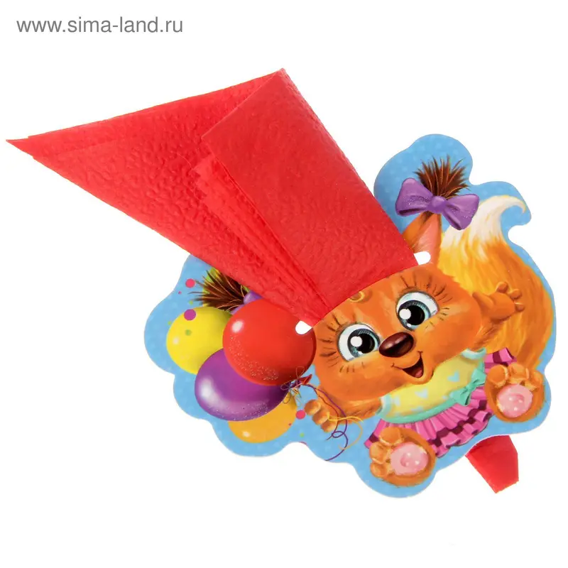 Держатель для салфеток "День рождения", 9,5 х 10 см