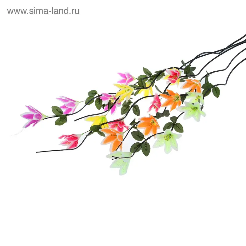 Декор тинги "Лилия" 150 см (цена за штуку) микс