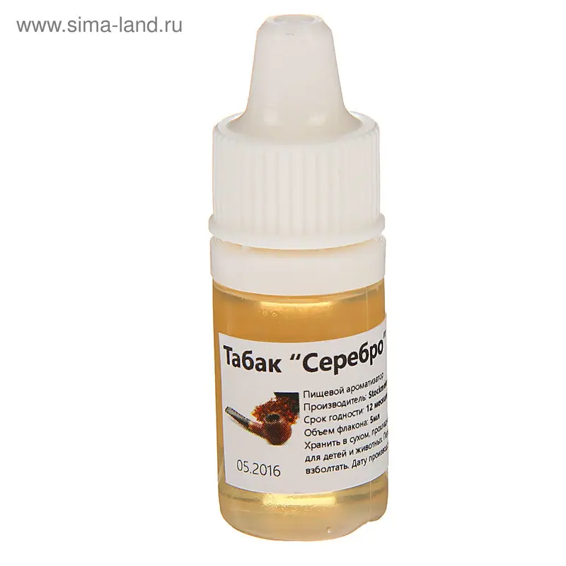 Ароматизатор Stockmeier Food, табак серебро, 5 мл