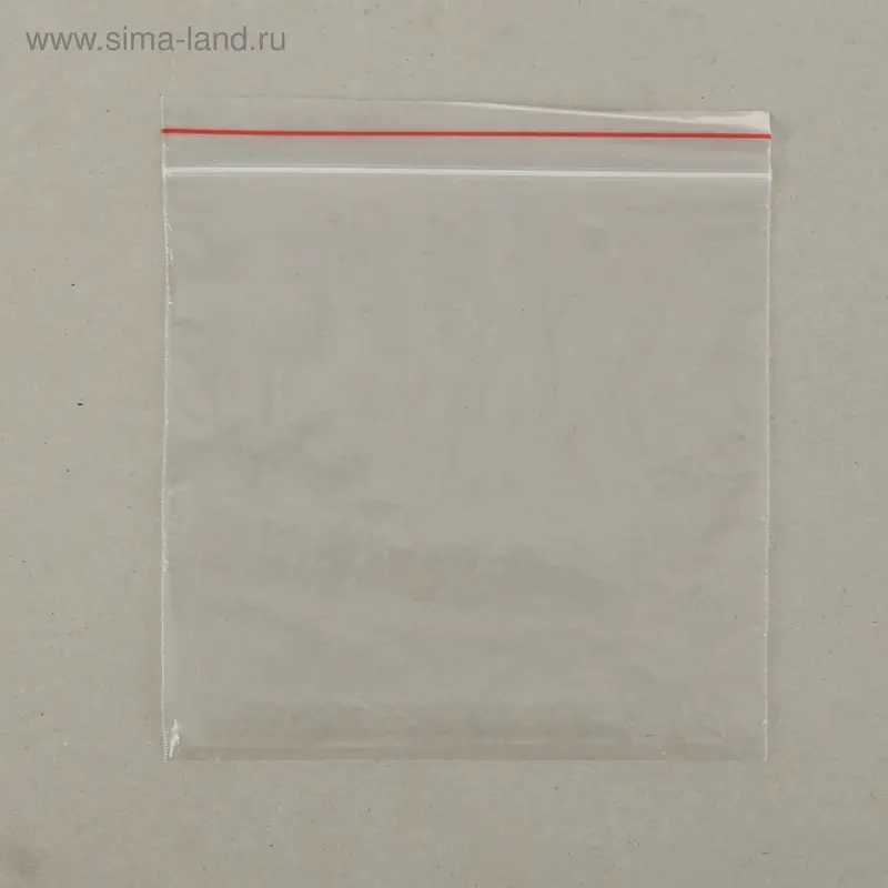 Пакет zip lock, 18 х 18 см