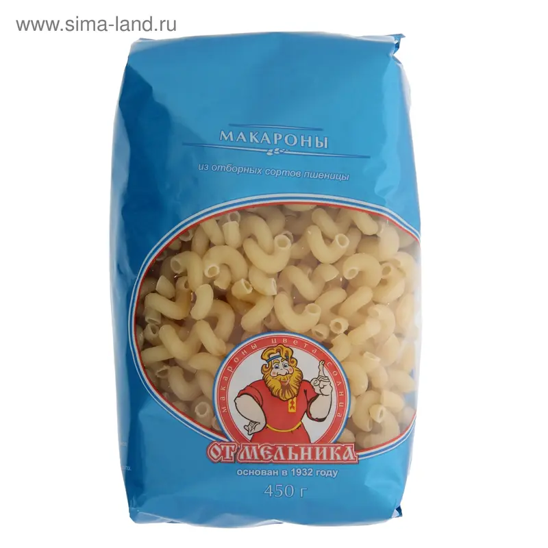 Макароны От Мельника, витая пружинка, 450 г