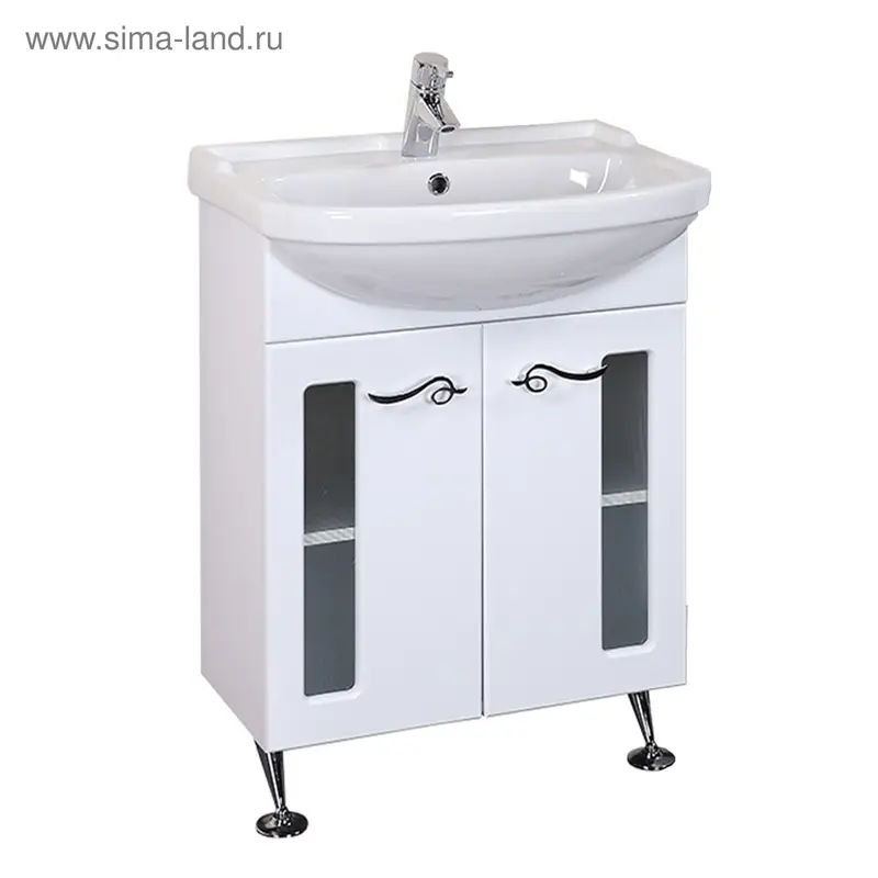 Тумба напольная Бали 55 см с умывальником CLASSIC 55 см