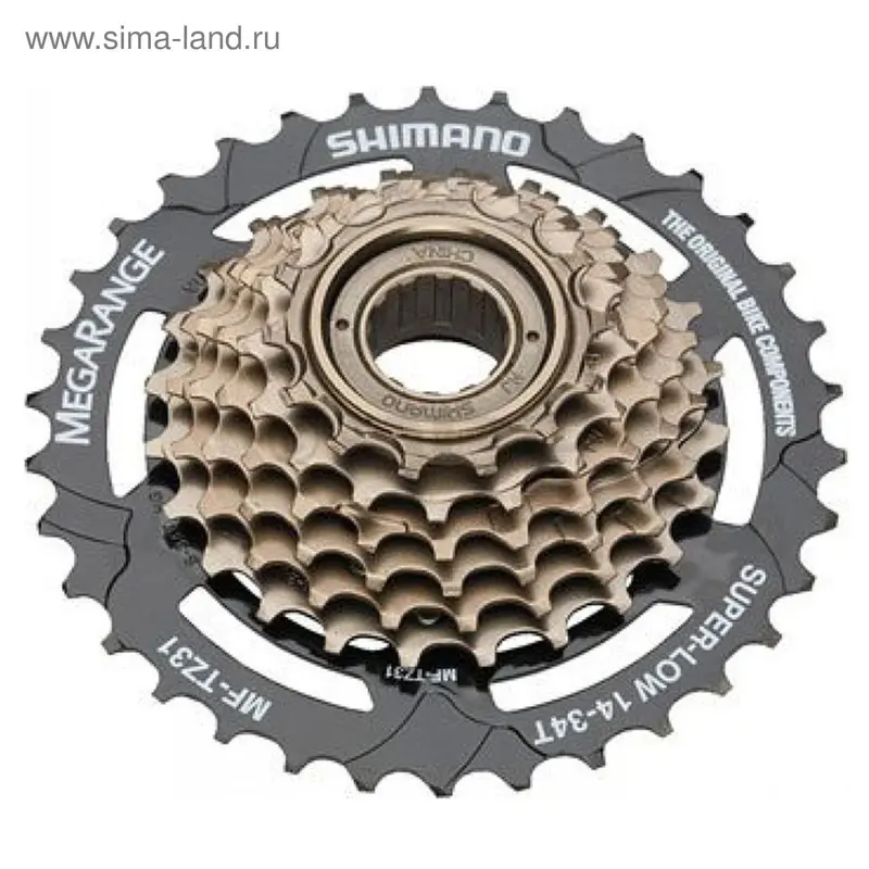 Трещотка Shimano TZ31, 7ск, 14-34T