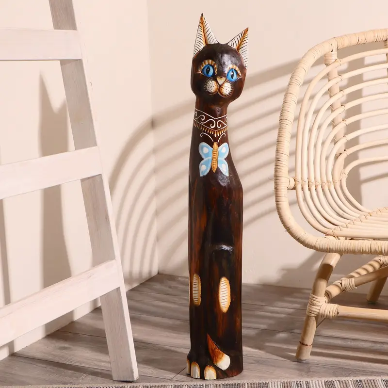 Сувенир дерево "Кошка" 80 см