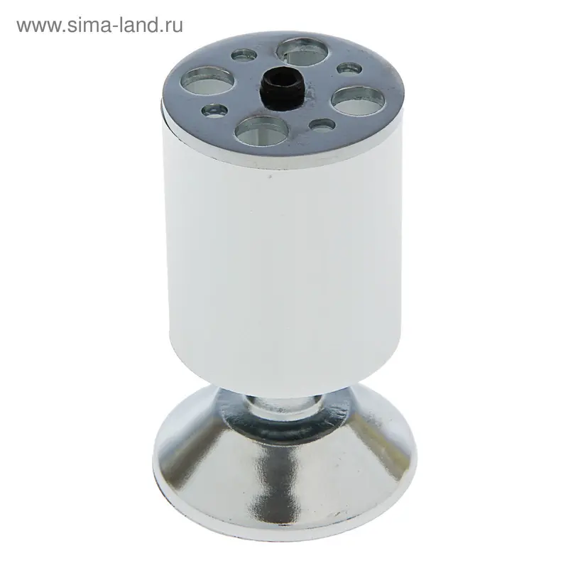 Опора мебельная 8082Б, d=50x100 мм, цвет хром