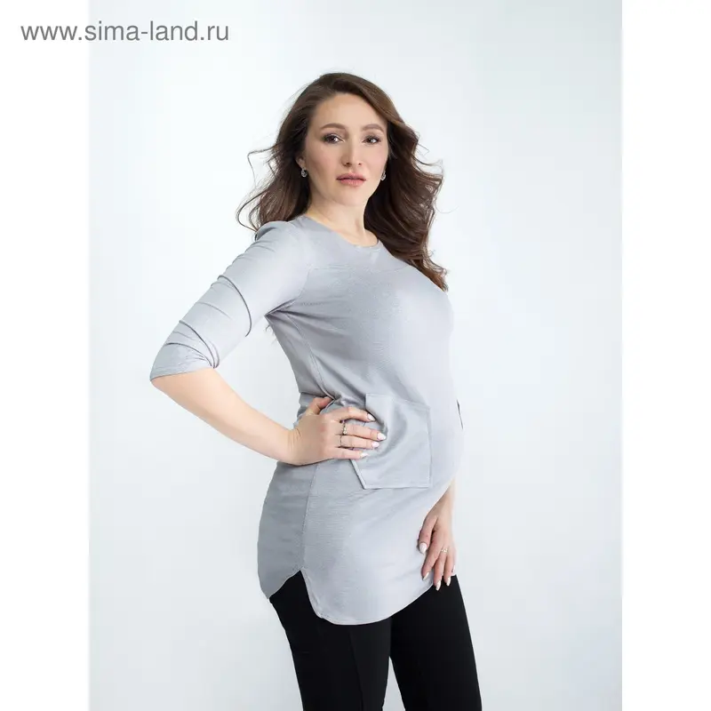 Блузка для беременных 2273, цвет бежевый, размер 44, рост 170
