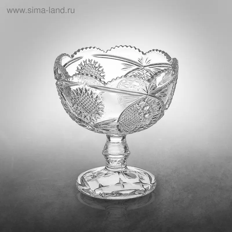 Конфетница 450 мл "Северная звезда", 14х15 см