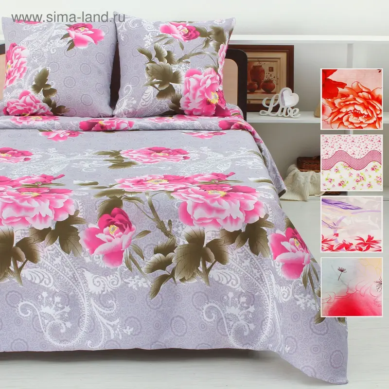 Пододеяльник MERRY 2сп 180х210см, МИКС, 110г/м, пэ100%