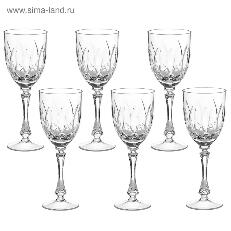 Набор фужеров 280 мл, h=20,3 см, 6 шт