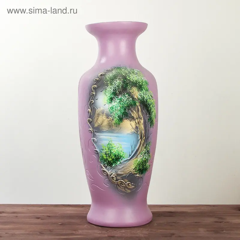 Ваза "Белла" лепка, природа, микс