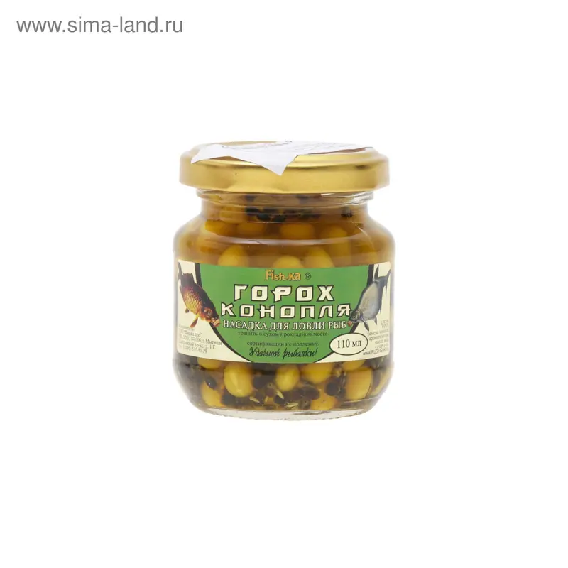 Насадка «Горох-Конопля» запах мотыля, объём 110 мл