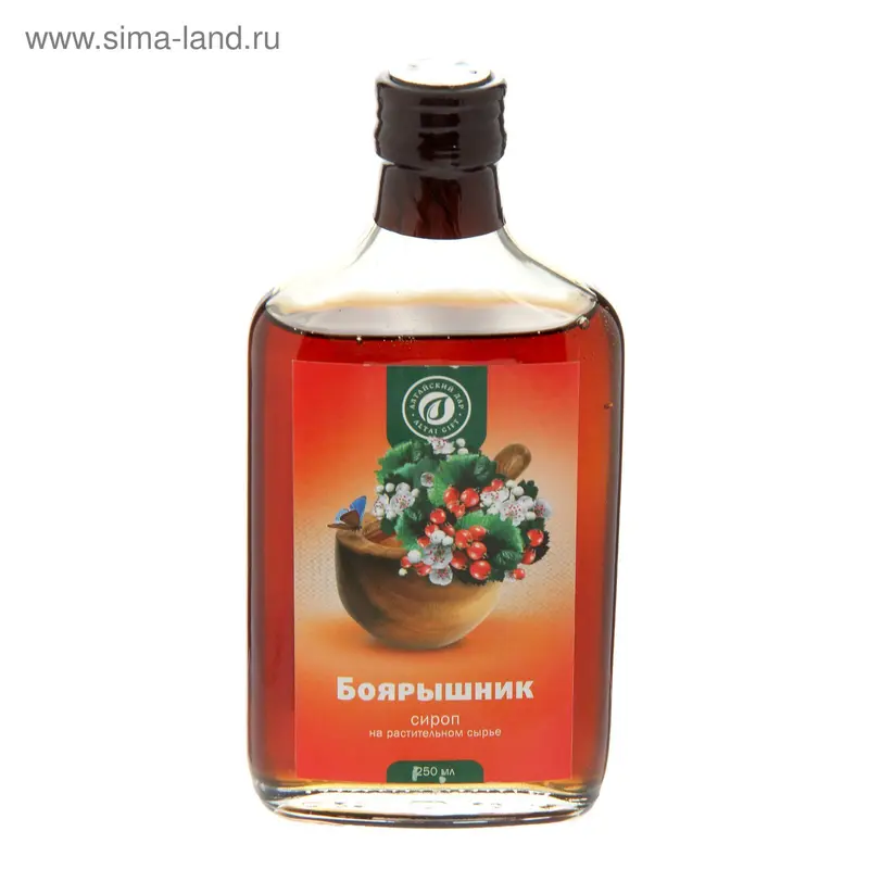 Сироп Алтайский дар "Боярышник", 250 мл