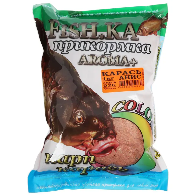Прикормка Fish.ka Карась анис, 1 кг