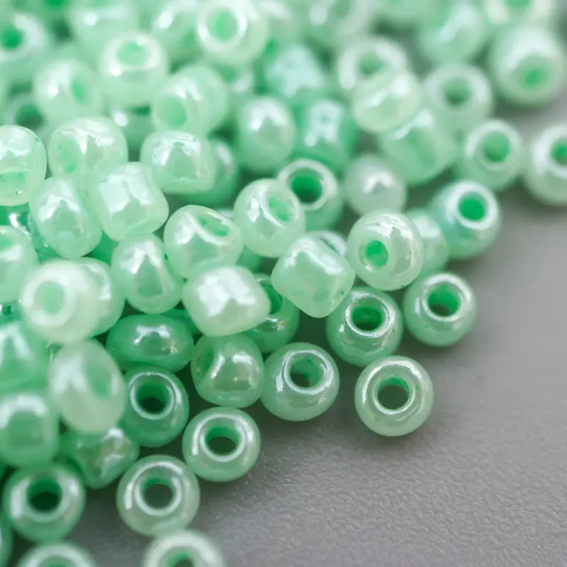 Бисер круглый размер 12/0 «Нежная мята», 20 г
