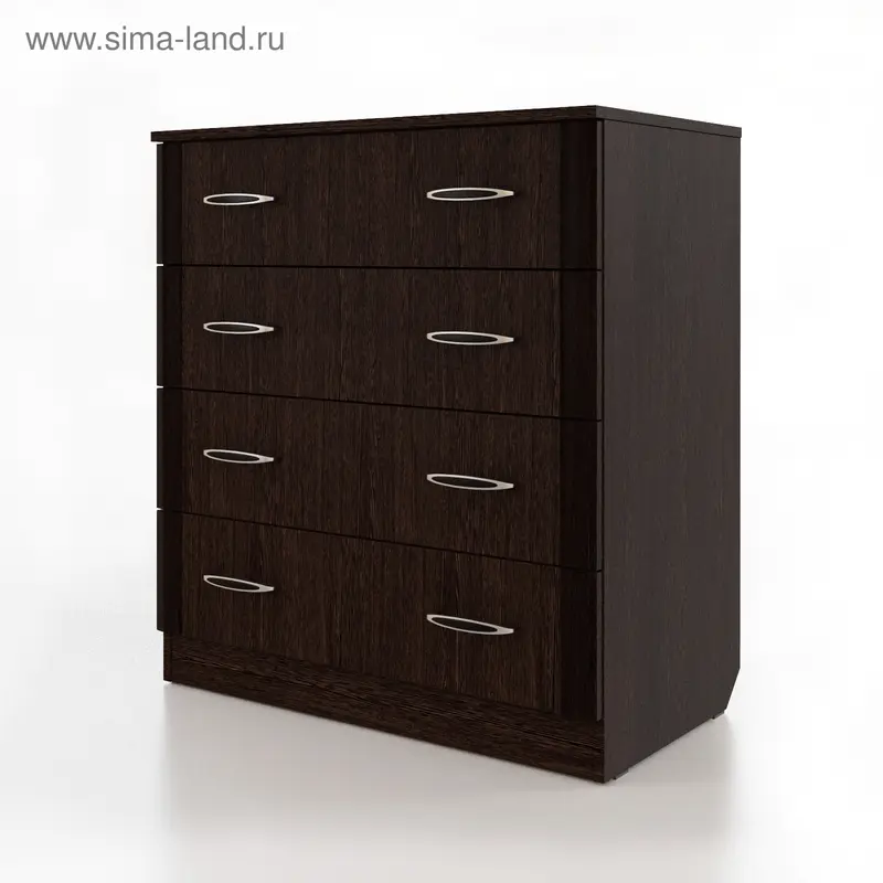 Комод 4 ящика Нокс, 804х460х880, Венге